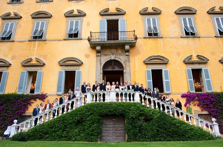 Weddings at Villa Lungomonte, Pisa