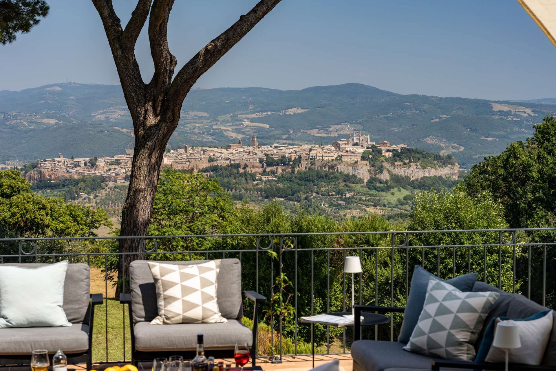Villa clara Magnificent views from the main house shaded seating area