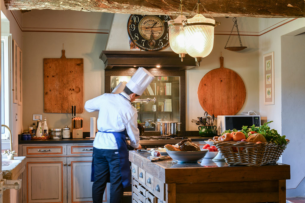 Cook service offered at the villa -  The estate of Petroio