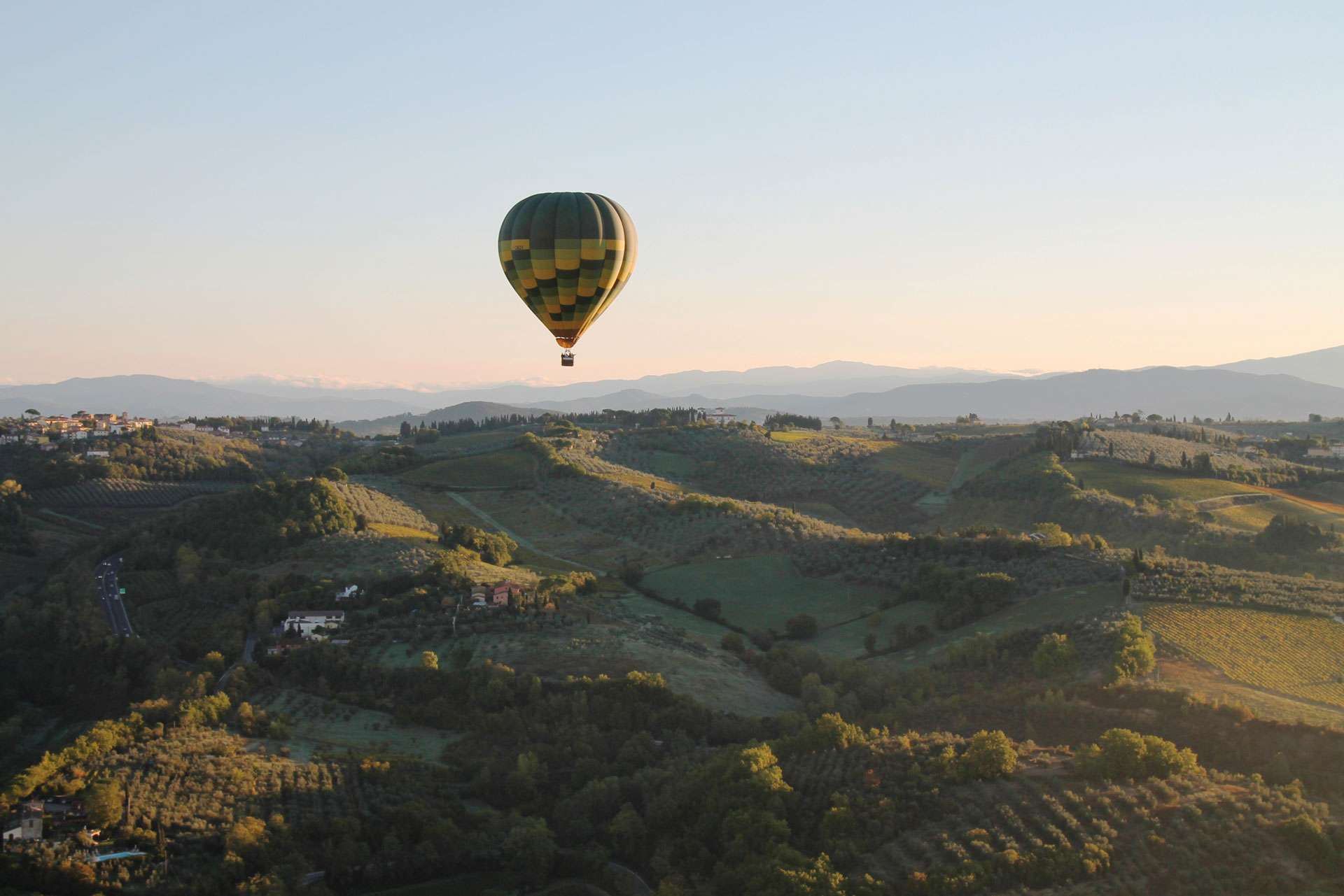Tuscany by Baloon