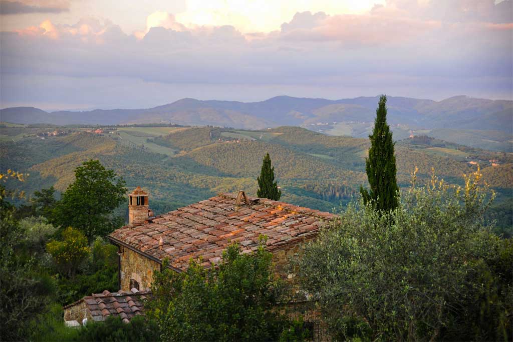 Chianti landscape 