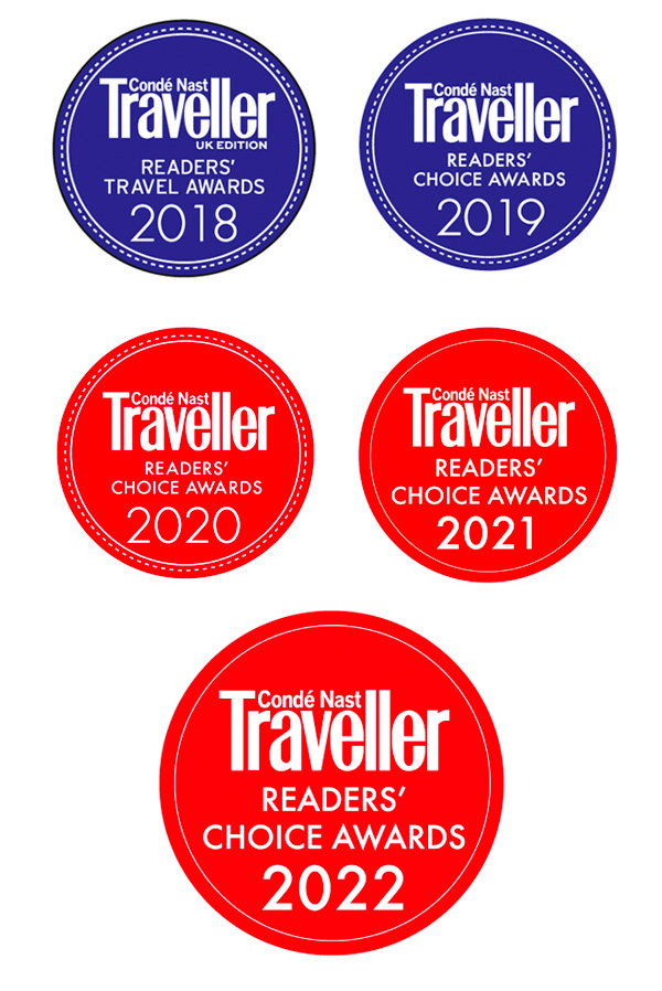 Condenast Traveller Readers Travel Awards 2022