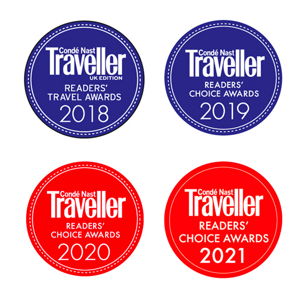 Condenast Traveller Readers Travel Awards 2021