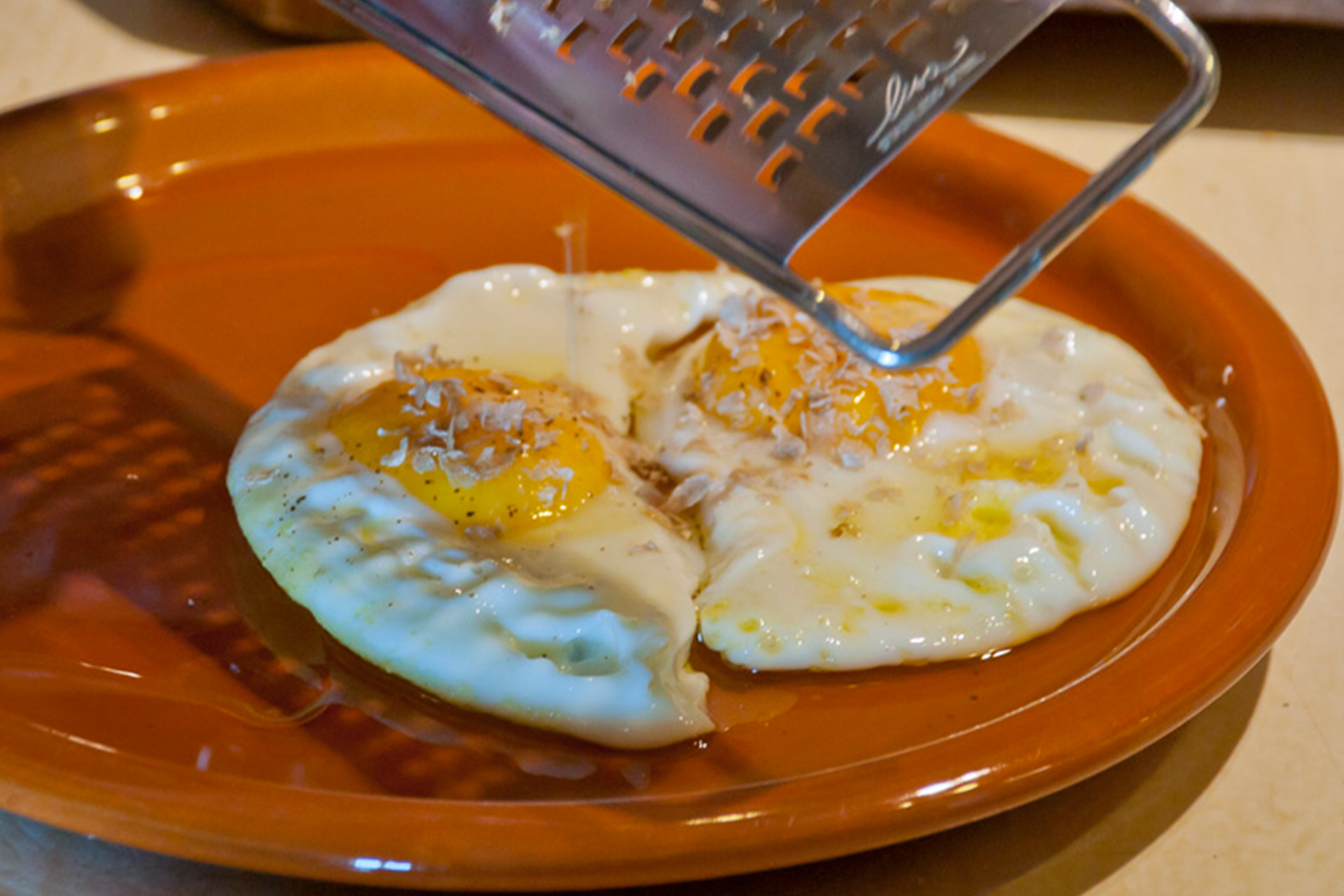 Eggs with Truffles