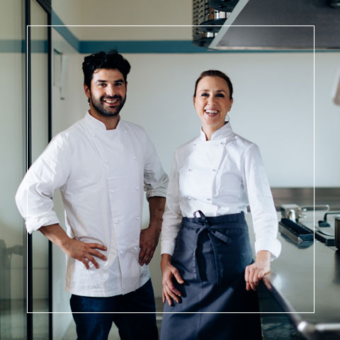 Chefs Laura e Gianluca