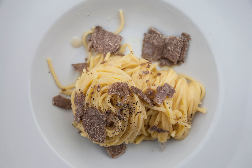 spaguetti with truffles