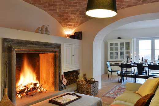 La Ciambella - Another view of the comfortable ground floor living area.