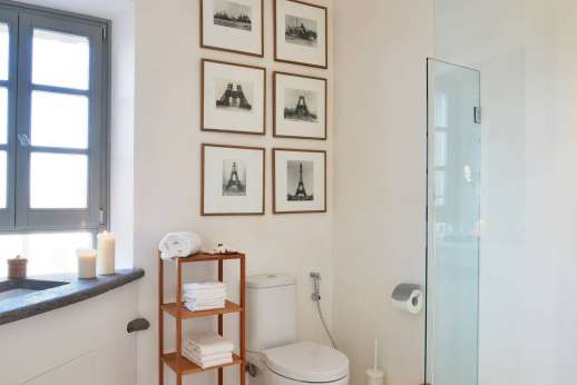 La Ciambella - The en suite bathroom.