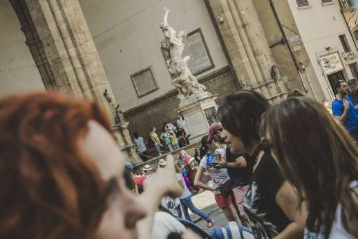Uffizi & Florentine Squares - Renaissance painting.