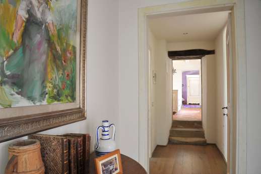Il Borgo di Petroio - Main house first floor corridor leading to several bedrooms.