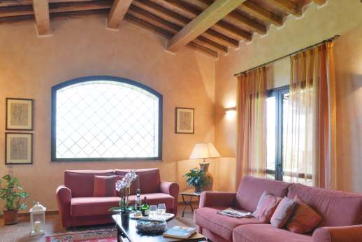 Il Chiesino - The first floor sitting room.