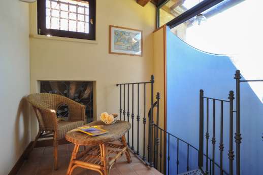 L'Olmo - Top of the spiral staircase