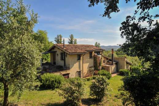 L’Olmo (x 4 people) with Staff and Cook - Charming and very private, L'Olmo is a completely renovated farmhouse that nestles against the hillside below San Gemini.