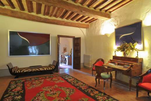 La Fattoria di Sarteano - Contemporary art work in the second sitting room