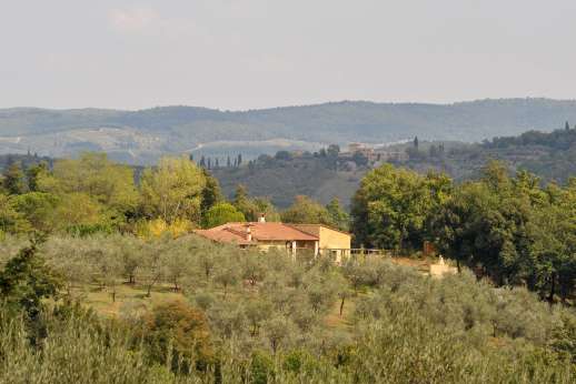 La Magione - La Magione set in the San Gimignano hills.