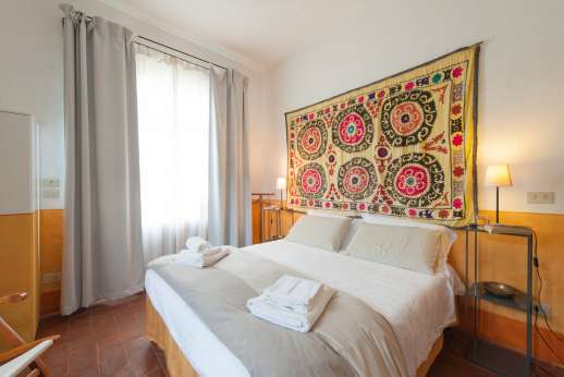 La Magione - A double bedroom.