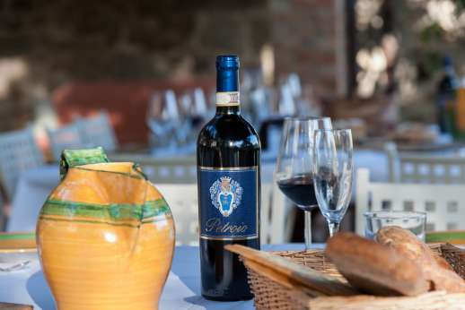 La Villa Di Petroio - Wine produced at the villa.