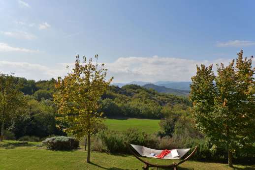 Le Gorgacce - Views form the garden.