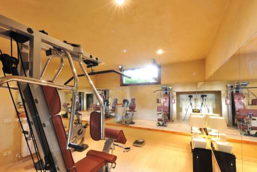 Le Gorgacce - The gym area.