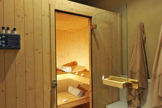 Le Gorgacce - The sauna in the villa