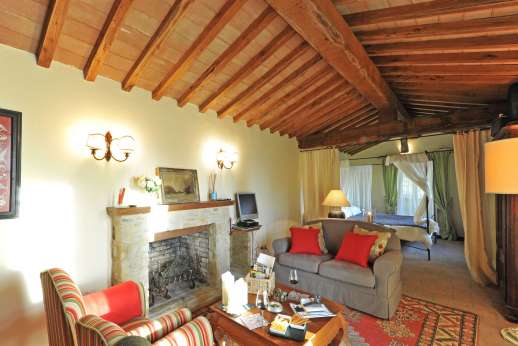 Le Gorgacce - View through the guest house.