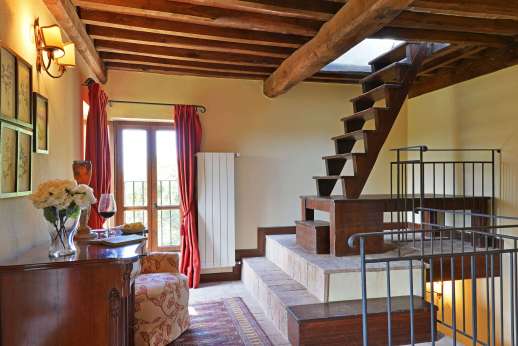 Le Gorgacce - Second floor landing.