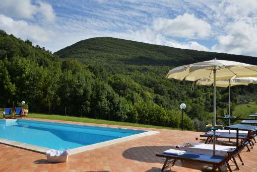Montaspro - The pool and the well furnished terrace, perfect for the warm summer months.