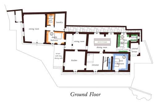 Podere Castelluccio - Ground floor