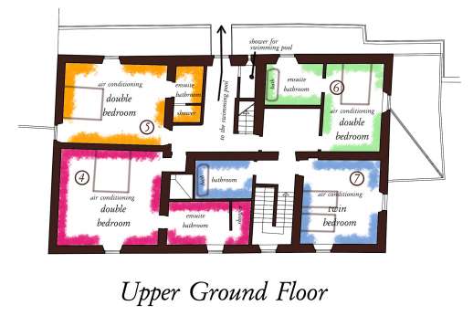 Podere Castelluccio - Upper ground floor