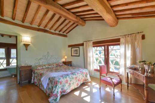Podere Celli - Guest house, double bedroom.