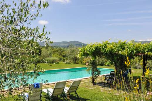 Poggio Alto - The pool and surrounding garden make Poggio Alto such a peaceful place.
