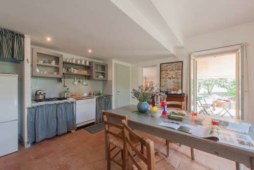 Poggio Alto - Kitchenette at ground floor in the guest house