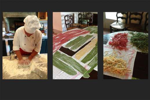 Poggio Alto - Fresh pasta made by the cook service provided at the Villa.