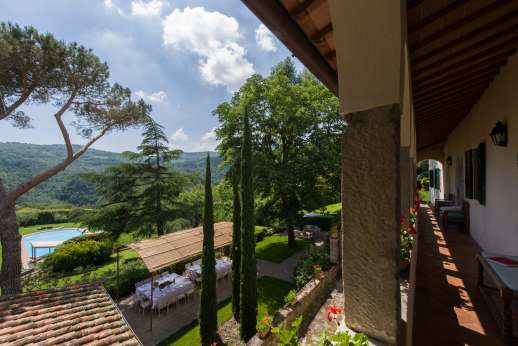 The Estate of Petroio - Breathing taking views from the villa