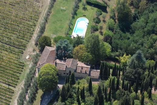 The Estate of Petroio with Staff and Cook - Luxury estate with  2 beautiful residences & breathtaking views of  vineyards and olive groves near Florence. Two private pools, tennis court and sfaff.