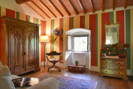 The Estate of Petroio with Staff and Cook - Another view of the beautifully furnished room