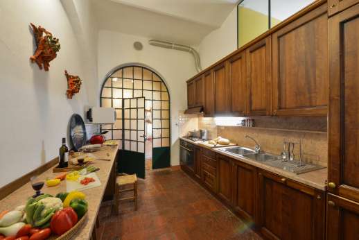 Vecchia Fattoria - A well equipped kitchen.