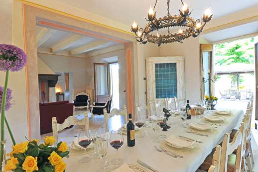 Villa Atena - Dining area main house.