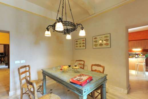 Weddings at Villa Atena - Breakfast room, main house.
