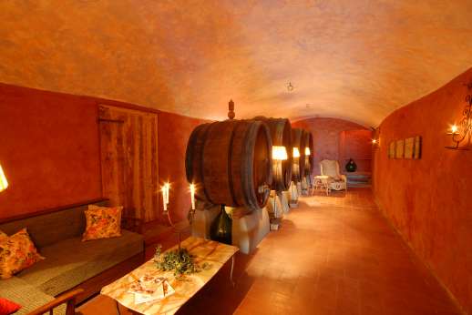 Weddings at Villa Atena - The cantina.