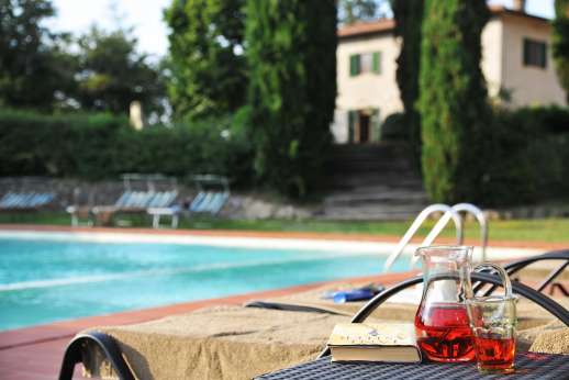 Villa D'Elsa - Villa D'Elsa, wonderful views of vineyards and olive groves.