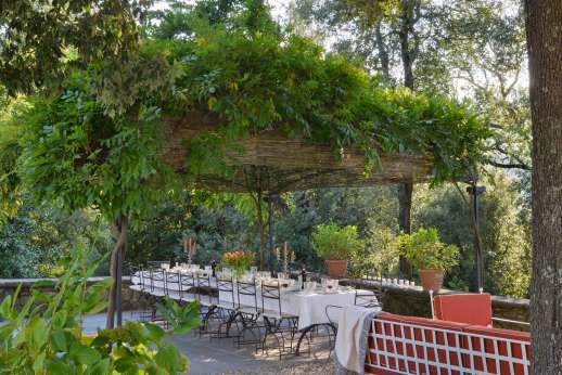 Villa Di Masseto - Outdoor dining and seating area