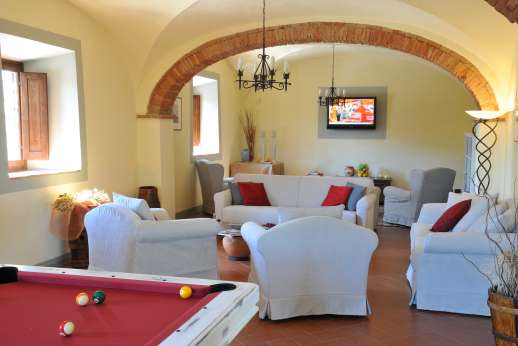 Villa Le Botti - The ground floor sitting room