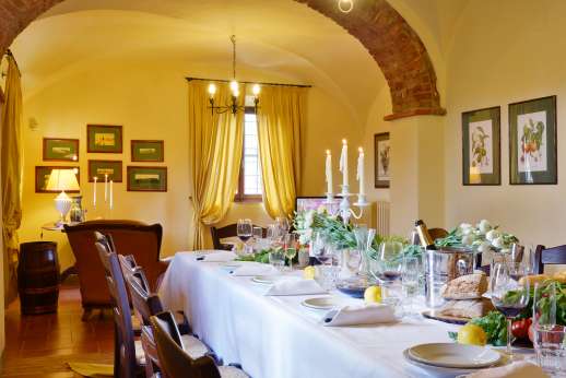 Villa Le Botti - Dining area.