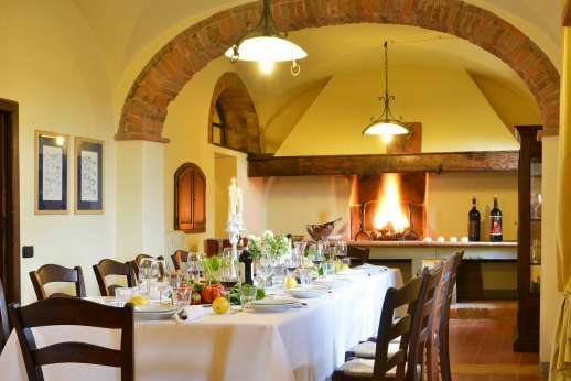 Villa Le Botti - Perfect for evenings during the cooler months.