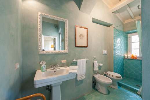 Villa Dasya - An en suite bathroom.