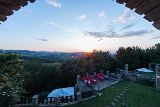 Querciatello - view from the first floor loggia