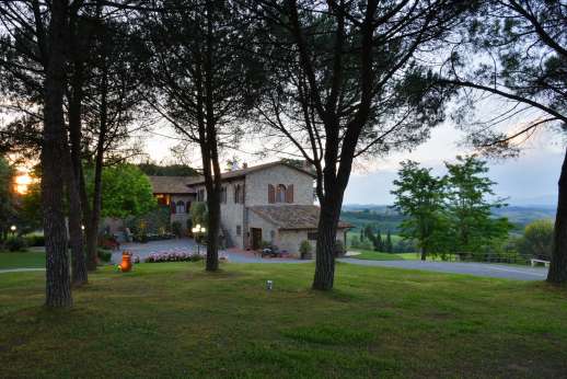 Villa Ostignano - The monastery has just been modernised and converted it into a very comfortable home