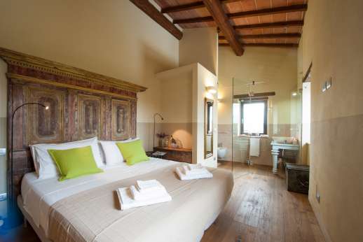 Poggiobuono - First floor air conditioned double bedrooms