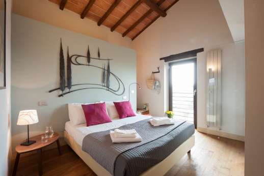 Poggiobuono - First floor air conditioned double bedrooms